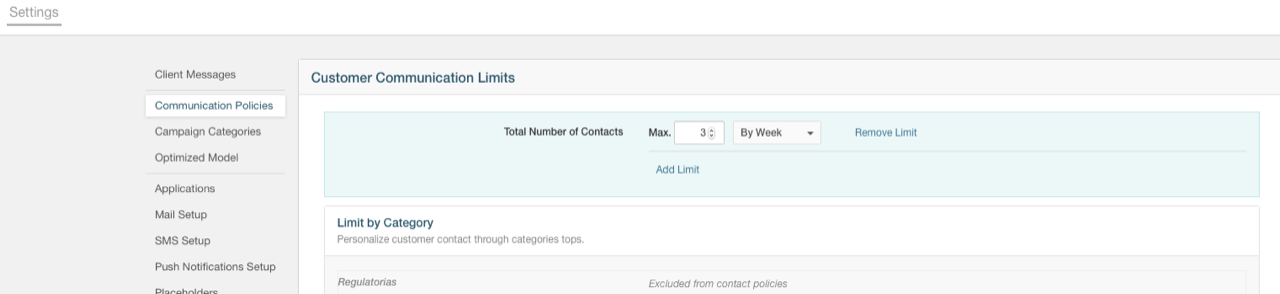 Checking contact policies