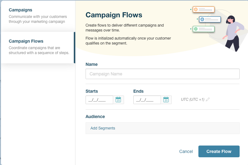 Create campaign flow