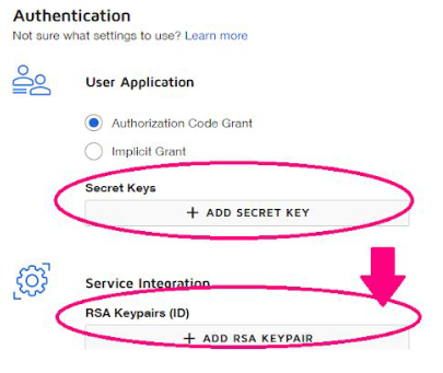 Creating an RSA key