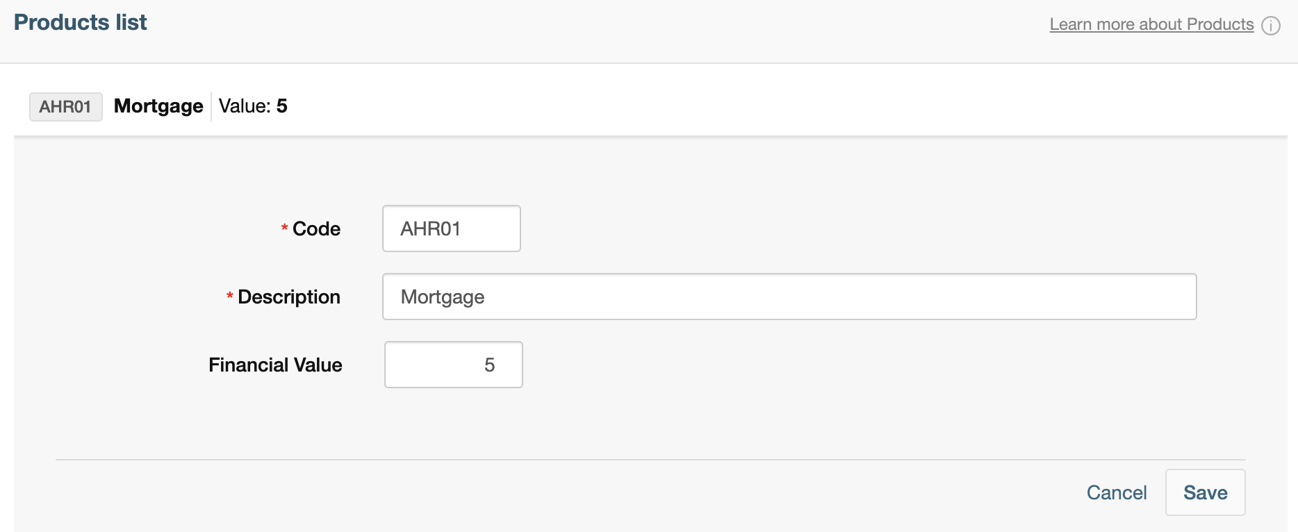 Creating a New Product